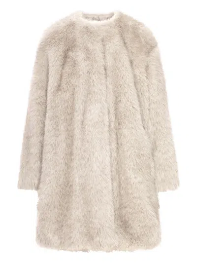 MAX MARA FAUX-FUR COAT