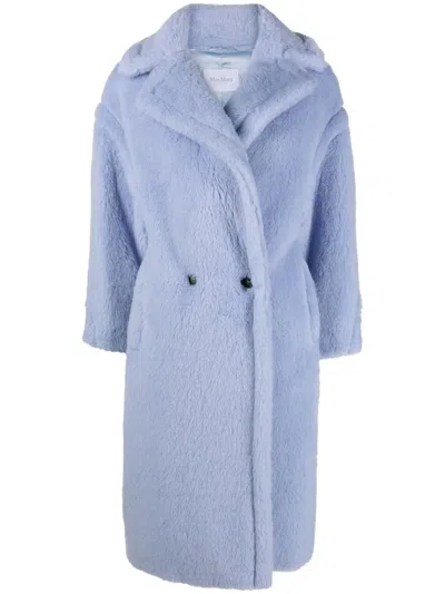 Max Mara Faux-fur Double-breasted Coat