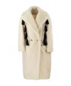 Max Mara Demetra Coat In Nude