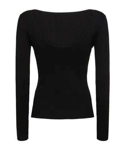 Max Mara Favella Stretch Long-sleeved Sweater