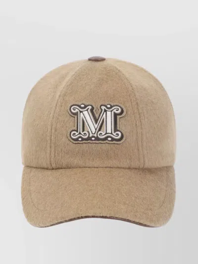 Max Mara Fedora Logo Baseball Hat