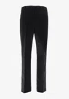 Max Mara Felice Trousers With Back And Side Pockets In Black