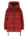 Max Mara Water-resistant Down Puffer Jacket In Brown