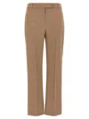 Max Mara Felice Classic Pants In Brown