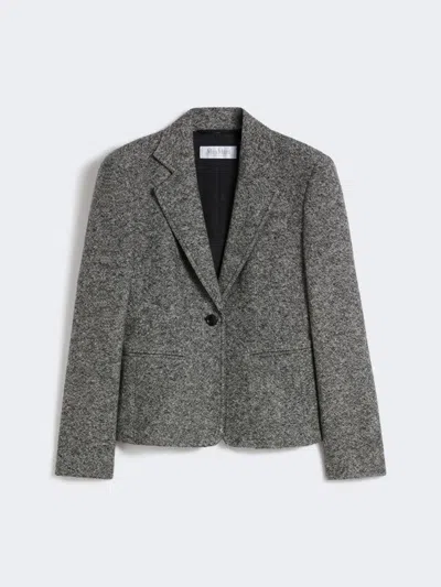 MAX MARA FEMININE, WOOL AND SILK BLAZER