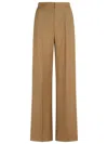 Max Mara Wool High Waist Wide-leg Trousers