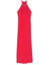 Max Mara Fernet Gown In Red