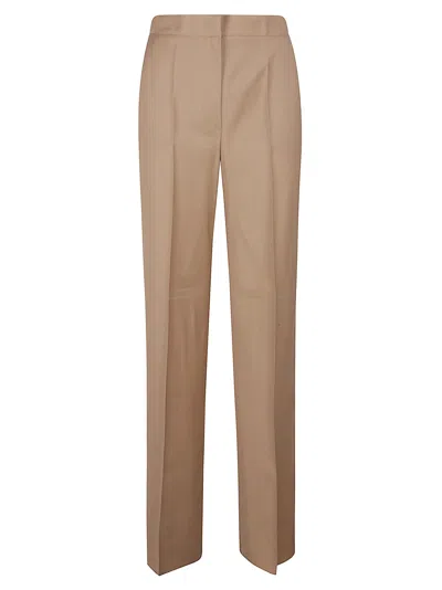 Max Mara Fernet Pant In Brown