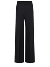 Max Mara Fernet Wide-leg Wool Pants In Blue