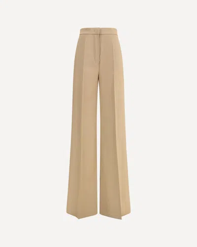Max Mara Women Fernet Pants In Nude