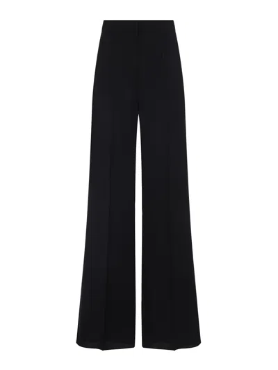 Max Mara Fernet Straight Pants In Black