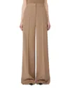 Max Mara Fernet Trousers In Brown