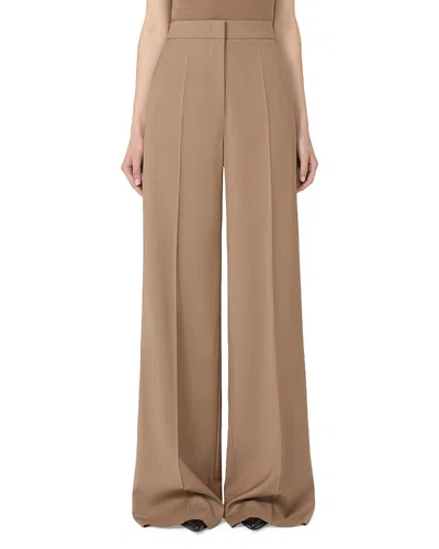 Max Mara Fernet Trousers In Brown