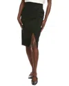 Max Mara Fervida Wool-blend Pencil Skirt In Black