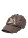 Max Mara Jezz Baseball Hat In Brown
