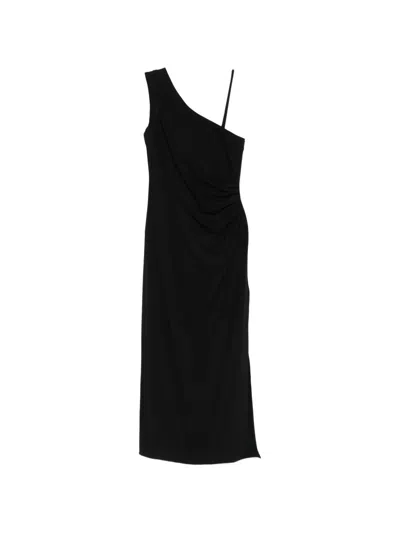 Max Mara Fiabe Midi Dress In Black