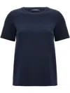 Max Mara Mxpdonata T-shirt In Blue