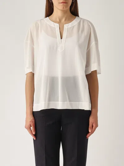 Max Mara Fidato Blouse In White