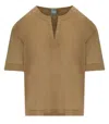 Max Mara Fidato Camel Blouse