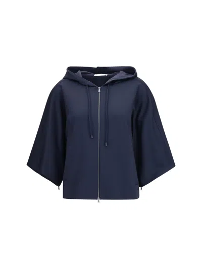 Max Mara Fidato Sweatshirt In Blue