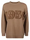 Max Mara Fido Crewneck 1951 Sweater In Brown