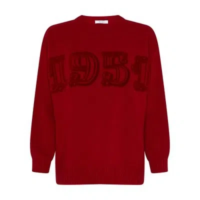 Max Mara Fido Sweater In Red
