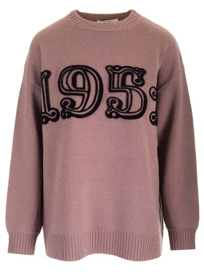 Max Mara Fido Tops Violet In Pink