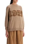 Max Mara Wool-and-cashmere-blend Sweater In Beige