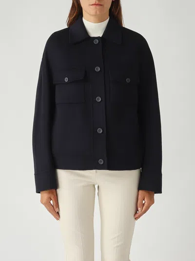 Max Mara Fiero Jacket In Blue