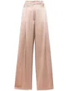 MAX MARA FIESTA WIDE-LEG SILK TROUSERS