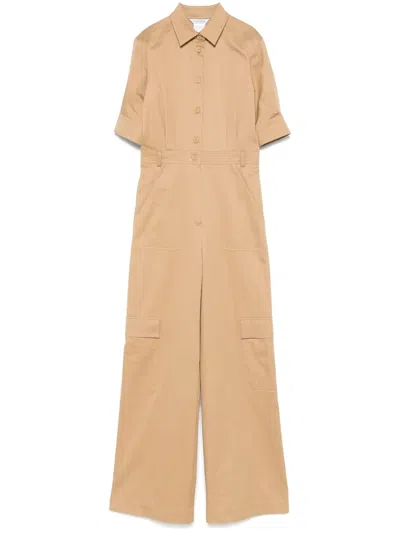 Max Mara Filippo Jumpsuit In Brown