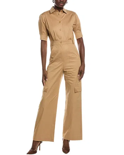 Max Mara Filippo Jumpsuit In Neutral