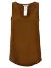 Max Mara Filly Tops Brown In Brown