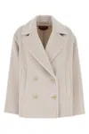 Max Mara Filovia Coats And Trench Coats Beige