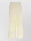 Max Mara Elastic Waist Casual Pants In Neutral