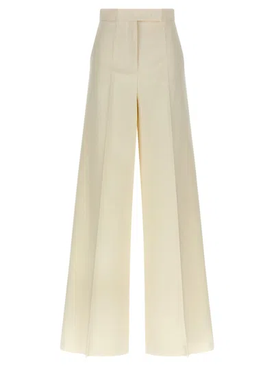 MAX MARA FINISH PANTS WHITE