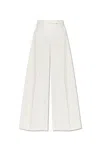 Max Mara Finish Pants In White
