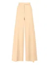 Max Mara Straight Leg Trousers High Waist In Neutral