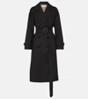 Max Mara Fiorito Cotton-blend Twill Trench Coat