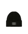 Max Mara Fishermans Knit Cashmere Beanie In Blue