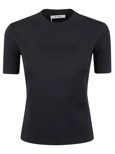 Max Mara Fitted Black T-shirt