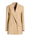 Max Mara Fitted Double-breasted Suit In Neutral