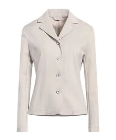 Max Mara Fitted Singlebreasted Blazer In White