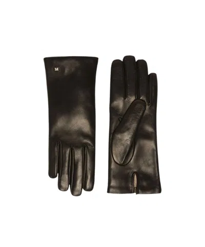 Max Mara Five-finger Gloves In Green