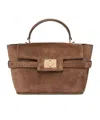 Max Mara Flap Shoulder Bag In Brown