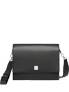 Max Mara Flap-top Satchel Bag In Black