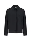 Max Mara Flap-pocket Shirt In Black
