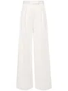 Max Mara Weite Hose Zinnia Aus Jersey In Neutrals