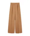 Max Mara Flared Casual Pants In Brown