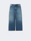 Max Mara Flared Comfortable Denim Jeans In Blue